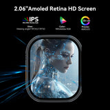 Microwear Ultra Ai 3 Android Smart Watch 4G 5G 2+16GB AMOLED App Download ChatGPT NFC 49mm GPS Wifi SIM Card Call Smartwatch