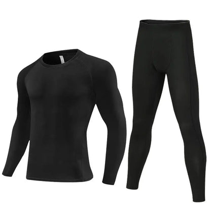 Winter Sports Suit for Children Quick Drying Thermal Underwear Boys Compression Sportswear  Basketball Football Tight Clothing