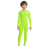 Winter Sports Suit for Kids Quick Drying Thermal Underwear Boys Compression Sportswear Basketball Football Tight Clothing