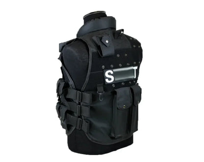 Chaleco táctico multibolsillos SWAT para caza al aire libre, entrenamiento, juego de CS, paintball, modular, guardia de seguridad