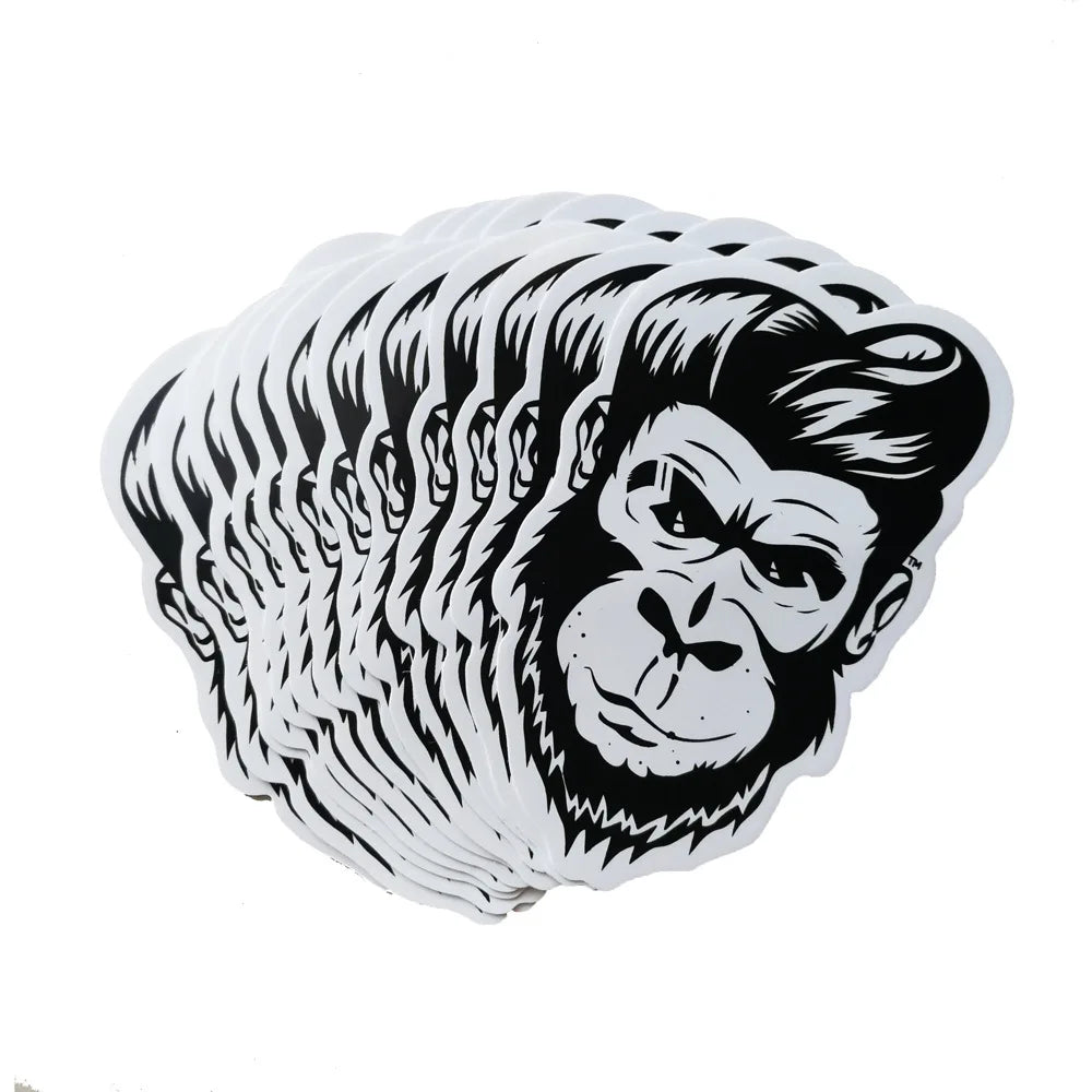 100pcs Custom Stickers PVC Waterproof Die Cut Vinyl Logo Design Brand Laptop Cute Personalized Sticker Glossy Film for Business