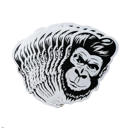 100pcs Custom Stickers PVC Waterproof Die Cut Vinyl Logo Design Brand Laptop Cute Personalized Sticker Glossy Film for Business