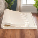 Natural Latex Mattress Topper with Cover Natural Rubber Pure Mattress Home Dormitory Soft Cushion Mat Queen Size Medium Firmness