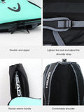 HEAD Tennis Backpack Outdoor Sport Bag Tennis Bag Badminton Gymbag Backpack Original Tennis Backpack With Separated Shoe Bag