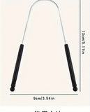 1PCS Stainless Steel Tongue Scraper Oral Tongue Cleaner Brush Tongue Toothbrush Oral Hygiene High Quality Tounge Scraper