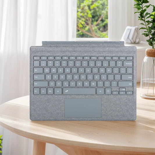 Teclado inalámbrico portátil con retroiluminación de 7 colores, teclado Bluetooth con trackpad, teclado inalámbrico para Surface Pro 3/4/5/6/7/7+