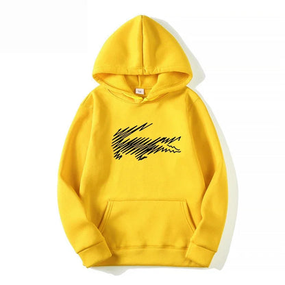 Men's and Women's Hoodie Sweatshirt Fashion Print Black Gray Pink Hooded Hip Hop Wool Hoodie Men's Brand Hoodie Street Clothing