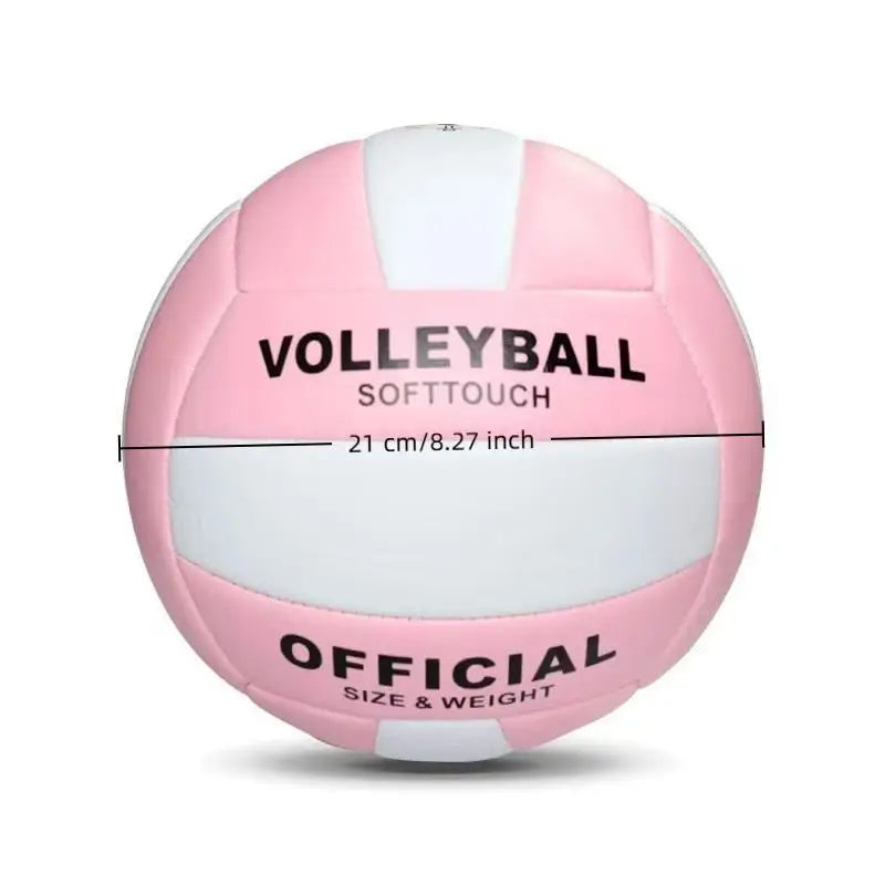 1PC Size 5 Volleyball Soft Indoor Outdoor Volleyball For Game Gym Training Beach Play Volleyball For Beginner Teenager