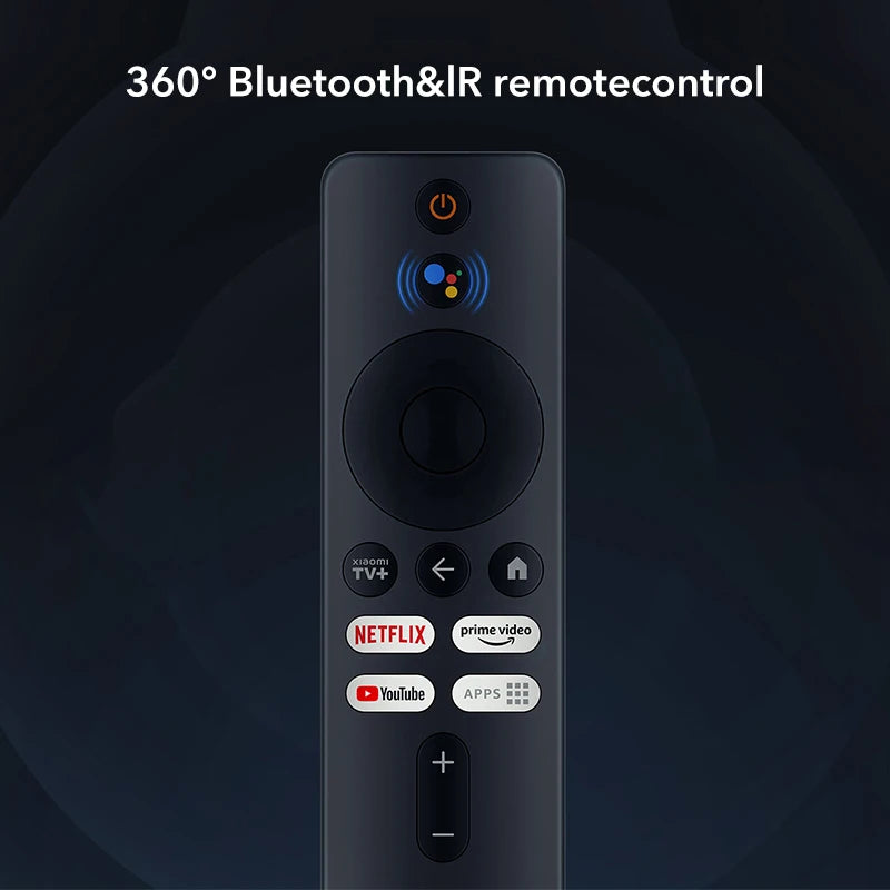 Xiaomi Mi TV Box S 2.ª generación, versión global, 4K Ultra HD, Bluetooth 5.2, 2 GB, 8 GB, Google TV, Asistente de Google, Smart TV Box