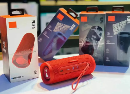 Nuevo altavoz Flip6 Bluetooth multifunción TWS con subwoofer portátil para exteriores, altavoz dual inalámbrico para cine en casa.