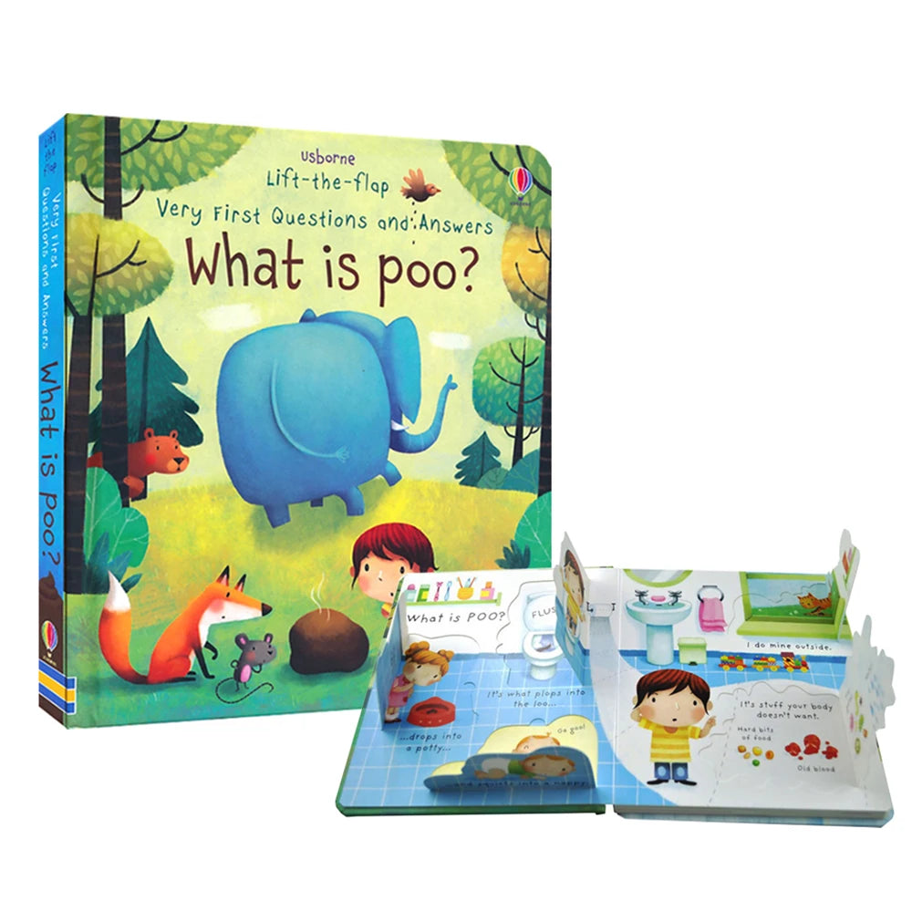 Kids Scientific Knowledge Learning Picture Books Usborne English Daily Knowledge Reading Book Early Educational Montessori