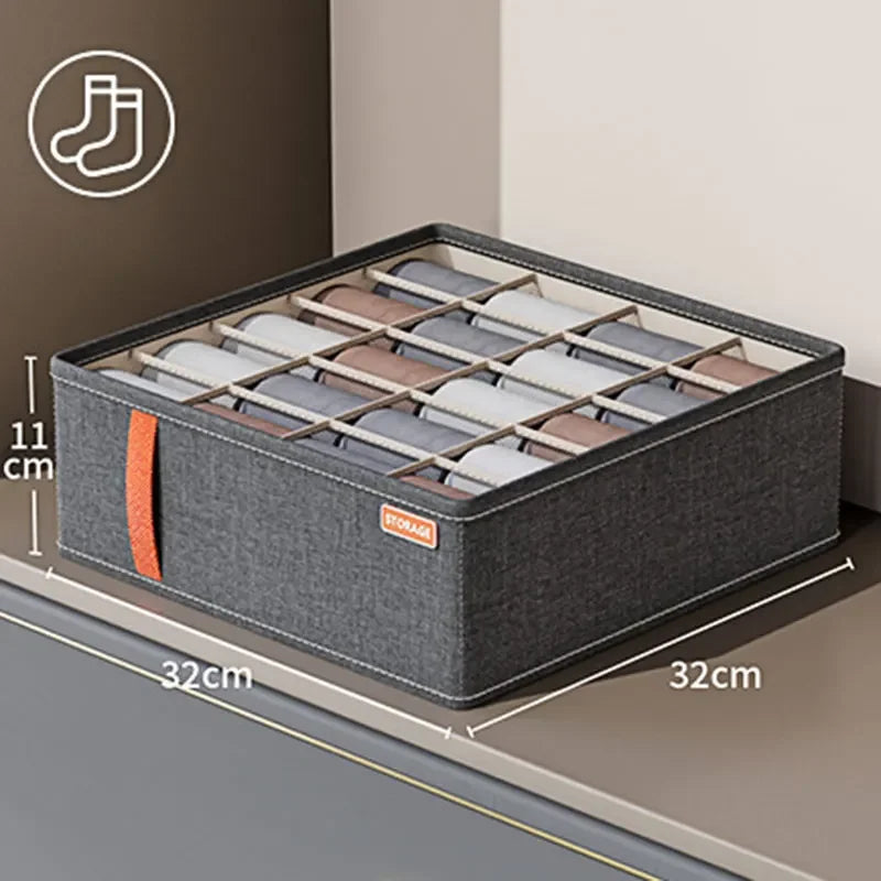 Bedroom Cabinet Drawer Underwear Organizer Socks Bra Clothing Storage Boxes Wardrobe Clothes Organizer Pants Socks Organizer