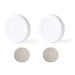 WHITE 2PCS