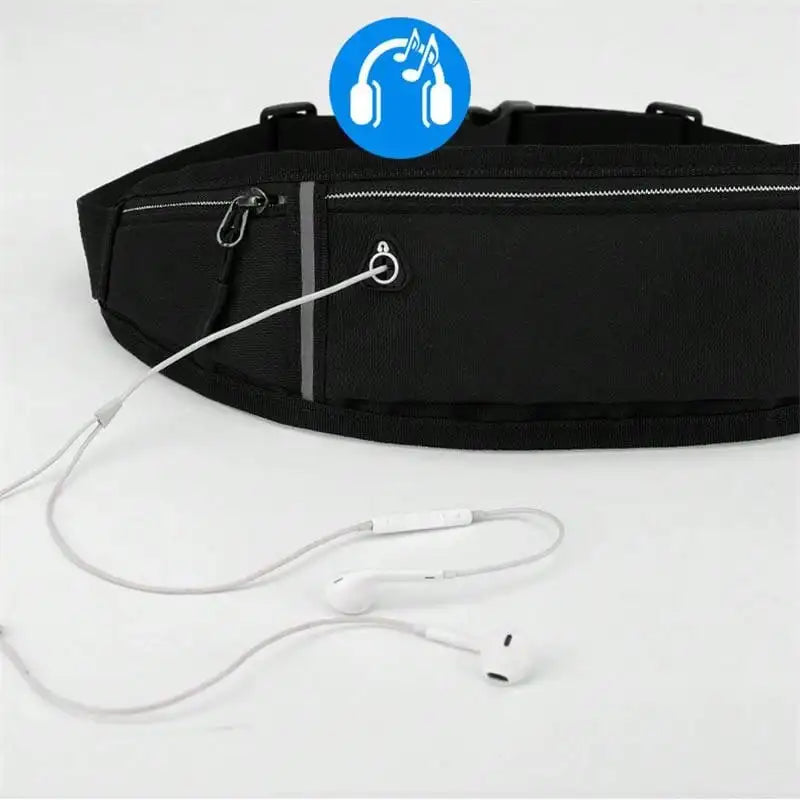 Professional Running Waist Bag Sports Belt Pouch Mobile Phone Case Men Women Hidden Pouch Gym Sports Bags Running Pack