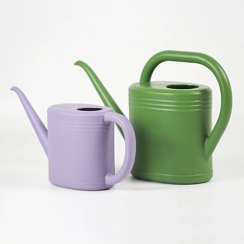 1L/2L Watering Can Home Garden Flower Plant Sprinkler Plastic Garden Long Mouth Kettle House Plant Bonsai Flower Pot Garden Tool