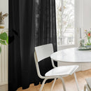 Sheer Curtains for Bedroom Windows Casual Solid White Yarn Tulle Curtain for Nursery/Living Room Kitchen Window Treatments