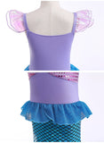 Children's Mermaid Cosplay Costume Girls' Role Play Costume Carnival Halloween Birthday Party Costume Summer Princess Dress