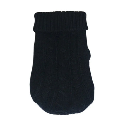 Roupa tricotada de inverno para cães pequenos e médios, suéter Chihuahua Puppy, suéter Yorkshire Pure Dog
