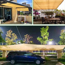 Garden sunshade net, UV protection, outdoor pergola, sunshade, swimming pool sunshade, plant canopy