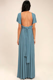 Sexy Women Multiway Wrap Convertible Boho Maxi Club Red Bandage Long Dress Party Bridesmaid Infinity Robe Longue Femme