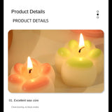 1pc/4pc Cat Paw Design Scented Candle ,For Birthday, Valentine's Day, Diy Home Decoration, party decoration, wedding souvenirs