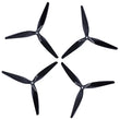 Hélice HQ Macroquad HQProp 10x5x3 9x5x3 1050/9050 de 10 y 9 pulgadas, 3 palas, de nailon reforzado con carbono negro para drones RC FPV 