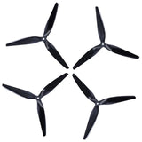Hélice HQ Macroquad HQProp 10x5x3 9x5x3 1050/9050 de 10 y 9 pulgadas, 3 palas, de nailon reforzado con carbono negro para drones RC FPV 