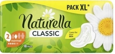 Naturella Classic Sanitary Pads With Wings 18 Pcs