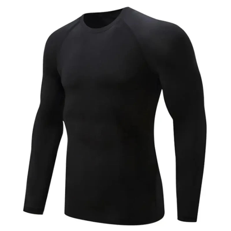 Men Women Kids Children Boy Girl Compression Running Long T Shirt Fitness Sport Basketball Football Gym Sportswear Clothes 8659