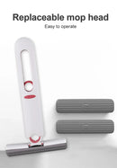 Powerful Squeeze Mini Mop Folding Home Cleaning Mops With Sponge Self-squeezing Floor Washing Mops Desk Window Car Clean Tools