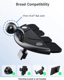 Car CD Slot Mobile Phone Holder Accessories 17mm Ball Head Base for Car CD Slot Mount for iPhone Samsung Xiaomi GPS Brackets