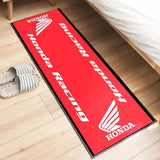 HONDA Motorcycle Carpet Garage Mat Racing Cool Moto Display Motorcycle Display Mat Anti-slip Home Decoration Living Room Rug