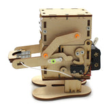 DIY Robot Eating Coin Wood Model Teaching Learning Stem Project Kit for Science Experiment Education Toy Wooden Assemble Kit