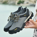 Summer fashion breathable mesh shoes Men's casual tennis sneakers Men's non-slip hiking shoes Men's hiking shoes
