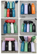 Custom Logo Thermos Large Vacuum Flask Stainless Steel Portable Thermos Bottle Outdoor Sports Water Bottle Travel Mug 500/750ml