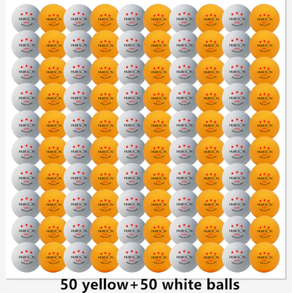 Huieson 50/100 PCS High Quality Ping Pong Balls International Standard Table Tennis Balls  For Competition And Training