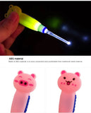 Baby Care Ear Cleaner LED Flashlight Earpick Remove Ear Wax Ear Curette Hygiene Ear Cure Ear Cleaning Tools