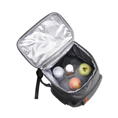 Mochila térmica de gran capacidad de 18 l, a prueba de fugas, para picnic, con aislamiento, para exteriores, para guardar al aire libre, ideal para el hombro.