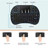 Teclado inalámbrico i8 de 2,4 GHz, miniteclado táctil en inglés y ruso, ratón aéreo, control remoto, portátil, TV Box, proyector.