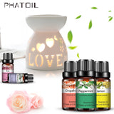 Óleo Essencial de Lavanda 10ml – Puro e Natural para Difusor e Umidificador (Aromaterapia) – Também disponível em aromas de Jasmim e Baunilha – Ideal para velas e sabonetes artesanais