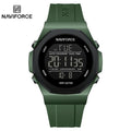 NAVIFORCE NF7117 Sports Watch for Men 5ATM Waterproof Multifunction Electronic Watch Men's LCD Digital Wristwatch