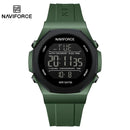NAVIFORCE NF7117 Sports Watch for Men 5ATM Waterproof Multifunction Electronic Watch Men's LCD Digital Wristwatch