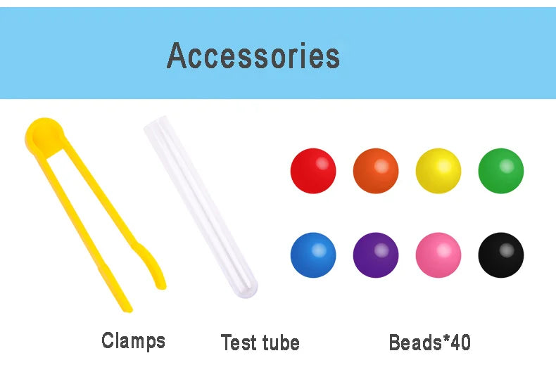 Juguetes de motricidad fina para niños, entrenamiento de concentración, juego de cuentas con pinzas, electrodomésticos de educación temprana, educación Montessori
