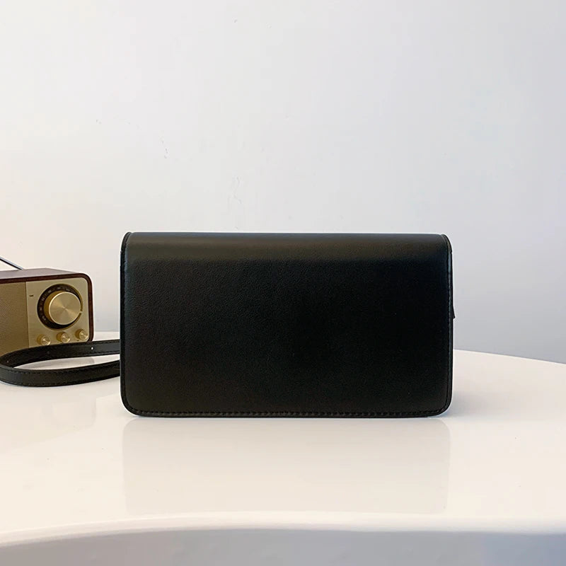 Crossbody Bag For Lady Leather Women Bag Fashion Classic Straps Bags Solid Wild Women Handbag Shoulder Messenger Bag For Girls