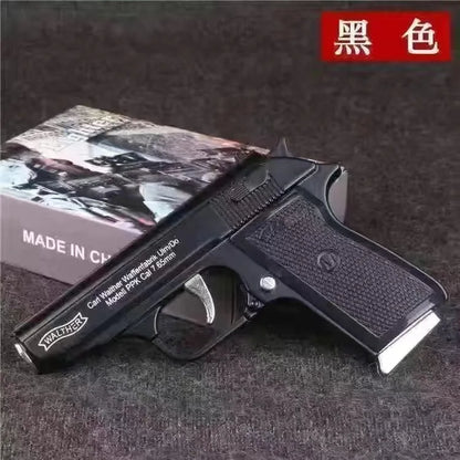 Direct shooting props, toy models, men's fashion gifts, boyfriend's intention, metal shaped windproof inflatable lighter