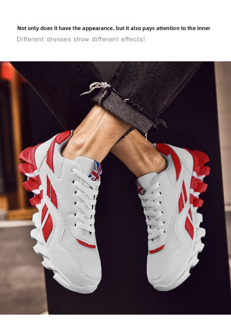 Men's casual sports shoes, outdoor lightweight walking sports running shoes, comfortable high-quality men's tennis shoes