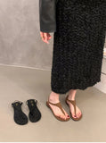 Summer Clip Toe Women Gladiator Sandals Casual Beach Vacation Shoes Ladies Elegant Dress Flats Sandalias