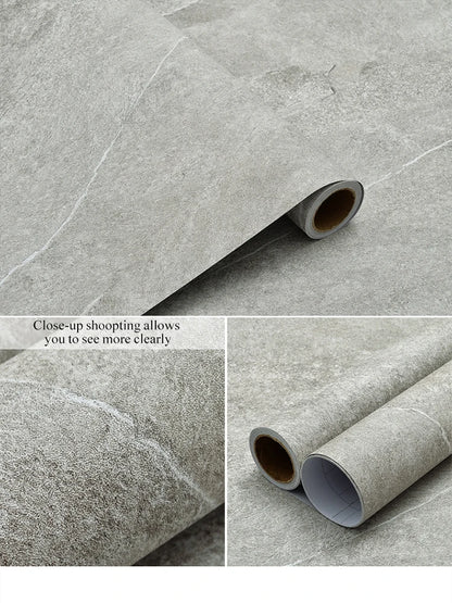 Self-adhesive Thicken PVC Floor Sticker Waterproof Ceramic Tiles Sticker Store Mall Hotel Floor Home Decorative Retro Wallpapers