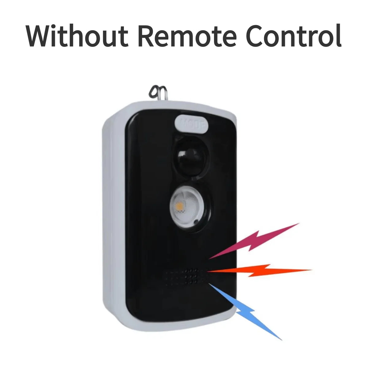 Wireless PIR Infrared Thermal Alarm Remote Control Outdoor Camping Anti-Animal Alarm Human Detection Sensor