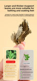 500g Aged Mugwort Bath Bags for Foot Soak Body Relaxation Herbal Therapy Used for Bathing and Foot Soaking